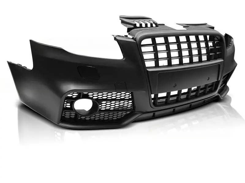 Front Bumper Audi A4 04-08 Sport Black