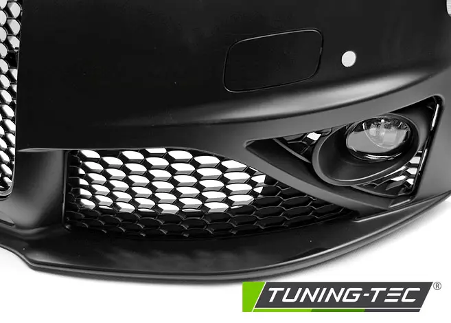 Front Bumper Audi A4 B8 12-15 Sport PDC Black Chrome – náhľad 4