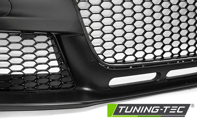 Front Bumper Audi A4 B8 12-15 Sport PDC Black Chrome – náhľad 5
