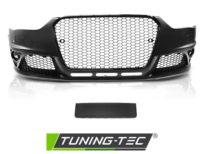 Front Bumper Audi A4 B8 12-15 Sport PDC Black – náhľad 2