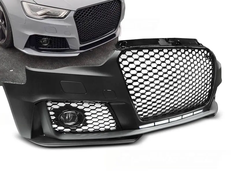 Front Bumper Audi A3 8V 12-16 Sport Glossy Black