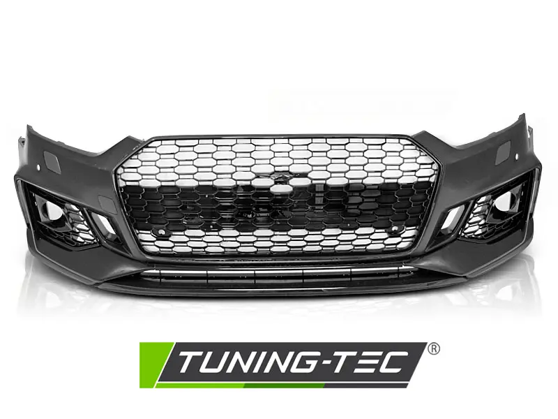 Front Bumper Audi A5 16-19 Sport PDC Black – náhľad 2