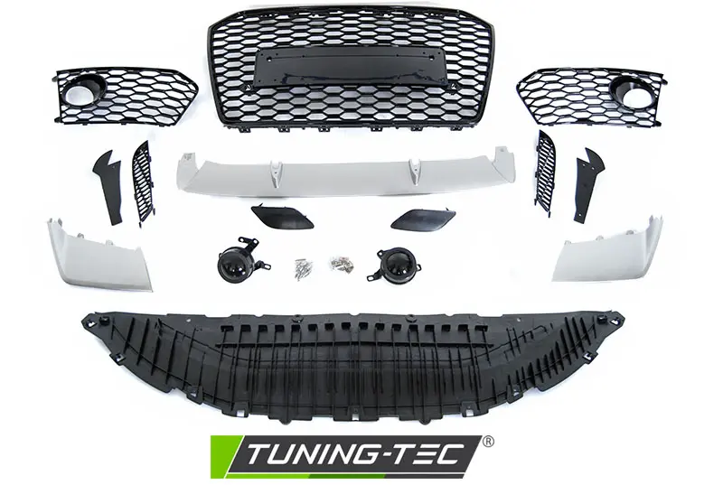 Front Bumper Audi A6 C7 11-14 Sport PDC – náhľad 6