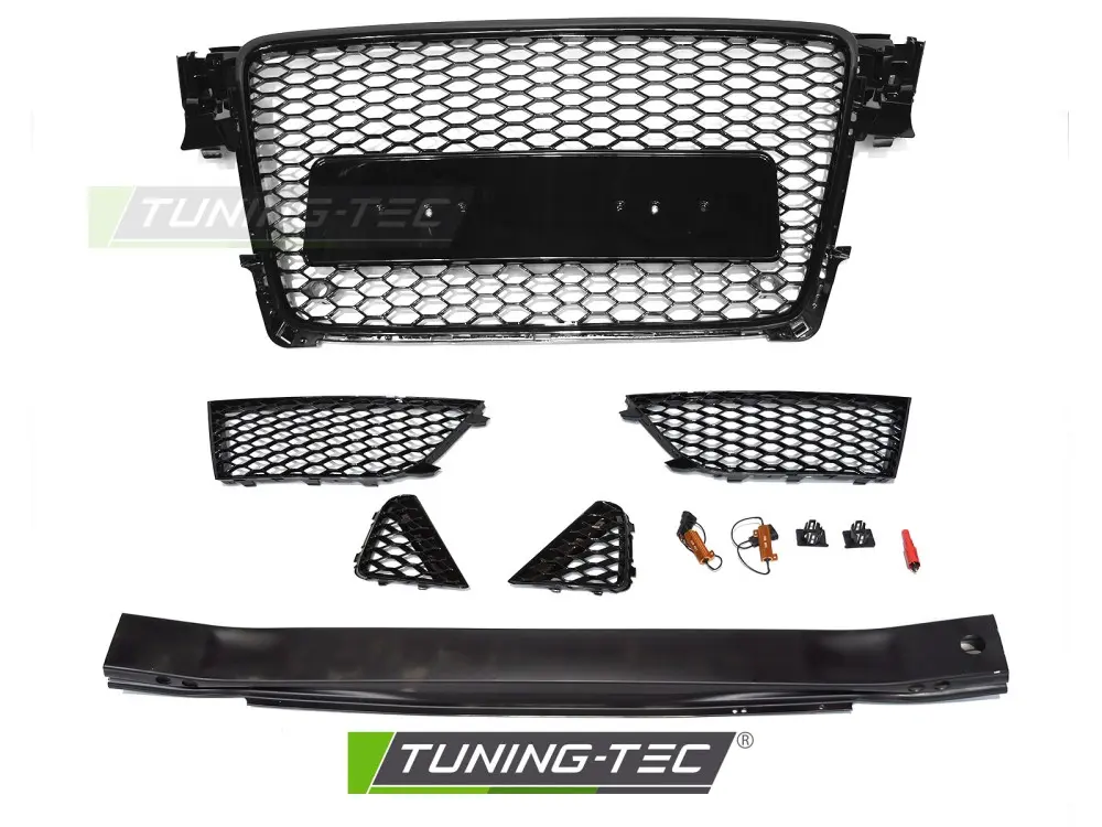 Front Bumper Audi A4 B8 08-11 Sport PDC – náhľad 5