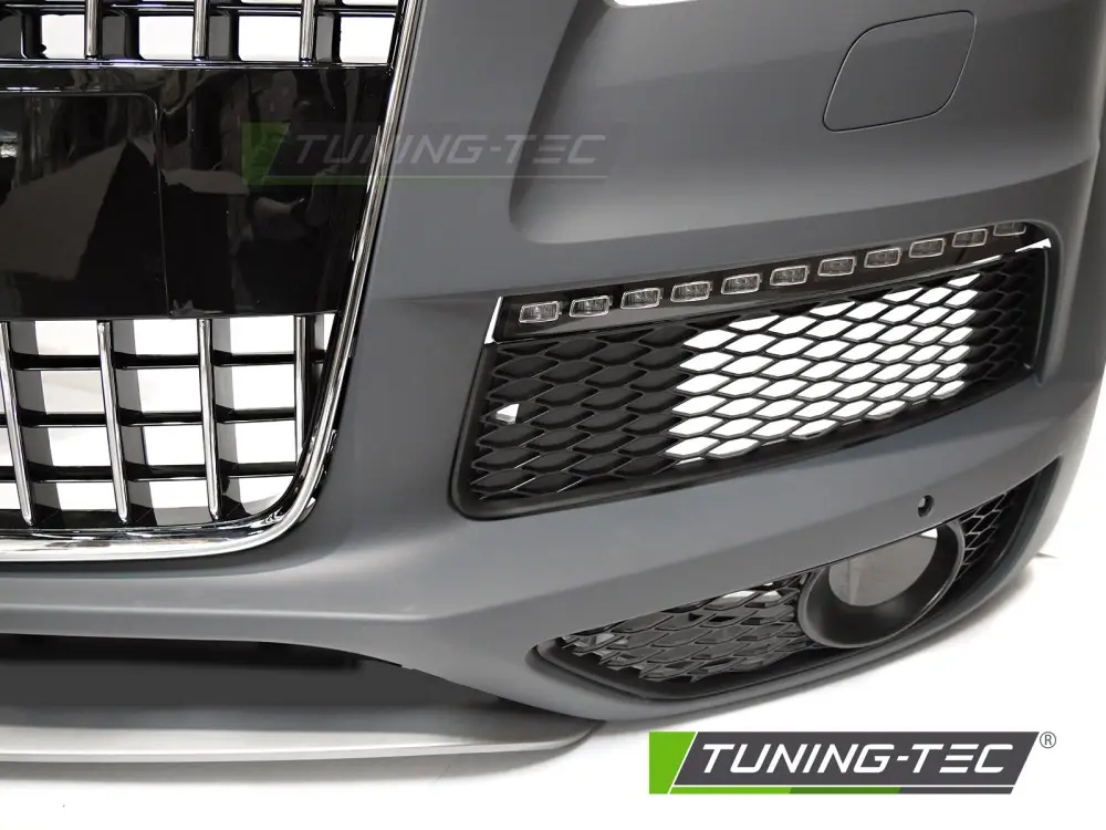 Front Bumper Audi Q7 05-15 S Style PDC – náhľad 3