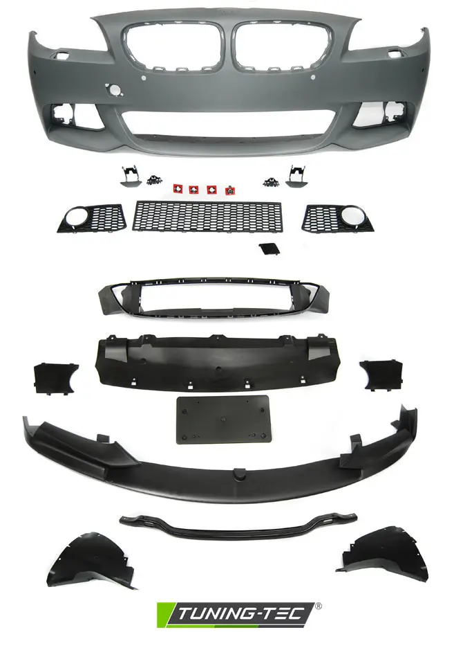 Front Bumper BMW F10 10-13 Performance Style PDC – náhľad 5