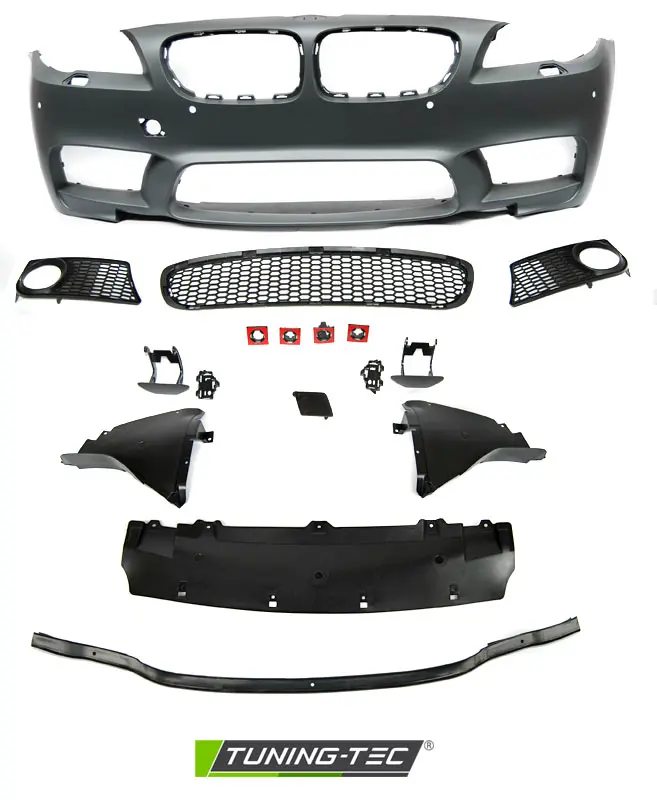 Front Bumper BMW F10/F11 LCI 13-16 Sport Style PDC – náhľad 4