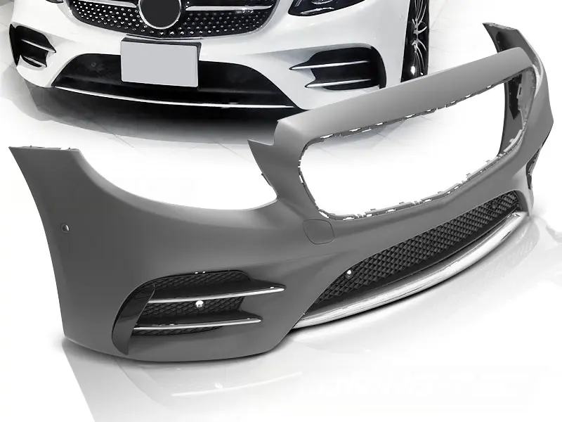 Front Bumper Mercedes W213 16-19 Sport PDC Chrome