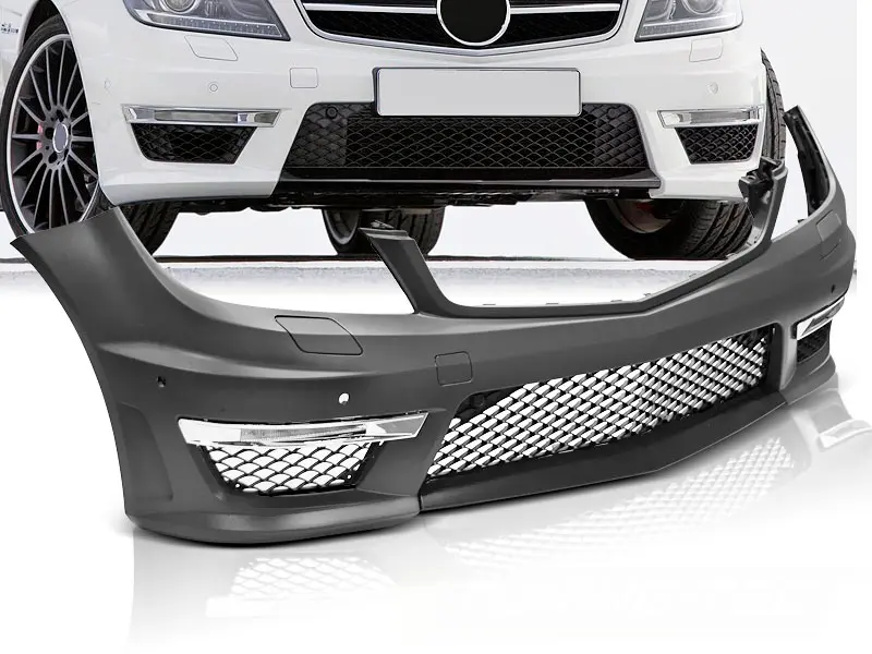 Front Bumper Mercedes C-Class W204 11-14 Sport PDC