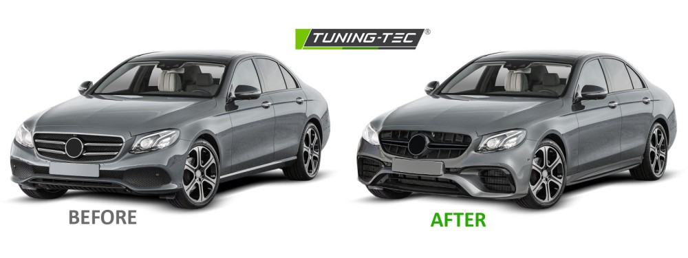 Front Bumper Mercedes W213 16-19 Sport PDC – náhľad 5
