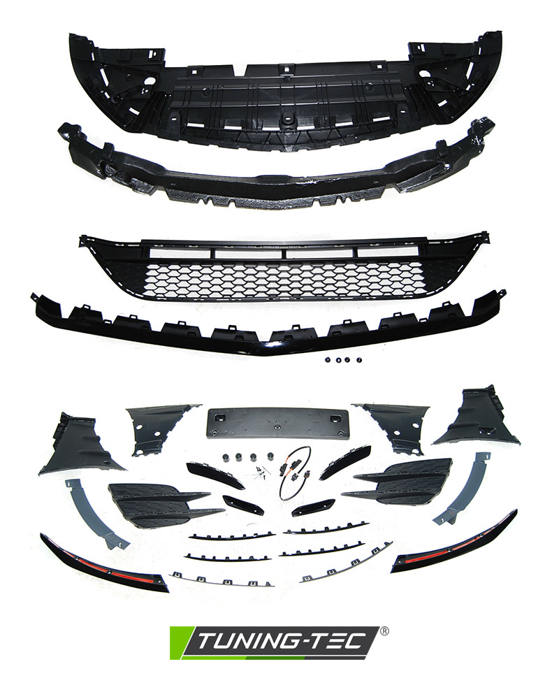 Front Bumper Mercedes W177 18-23 No Camera Hole Sport – náhľad 3