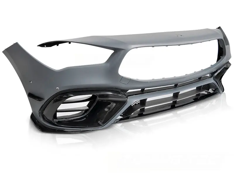 Front Bumper Mercedes CLA W118 19-23 Style Sport PDC Black