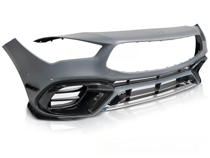 Front Bumper Mercedes CLA W118 19-23 Style Sport PDC Chrome