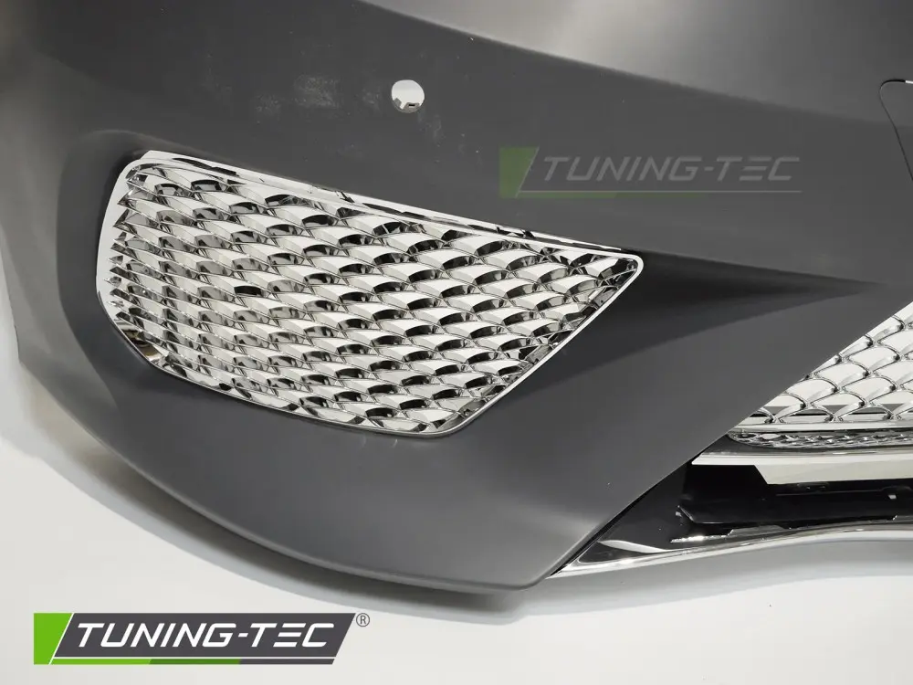 Front Bumper Mercedes S-Class W222 13-17 Sport PDC Chrome – náhľad 3