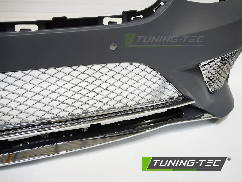 Front Bumper Mercedes S-Class W222 13-17 Sport PDC Chrome – náhľad 4