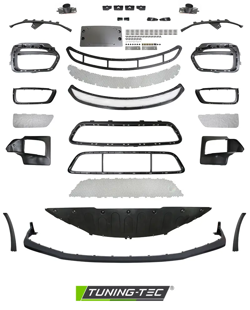 Front Bumper Porsche Cayman/Boxster 12-16 W Washer Hole Sport Style – náhľad 6