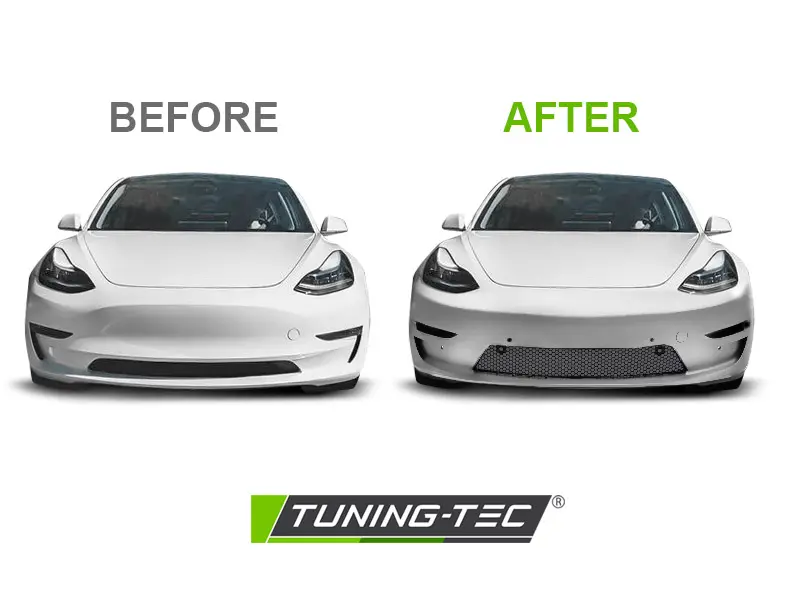 Front Bumper Tesla 3 17- Sport Style – náhľad 2
