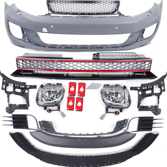 Front Bumper VW Golf 6 GTI Style PDC – náhľad 2