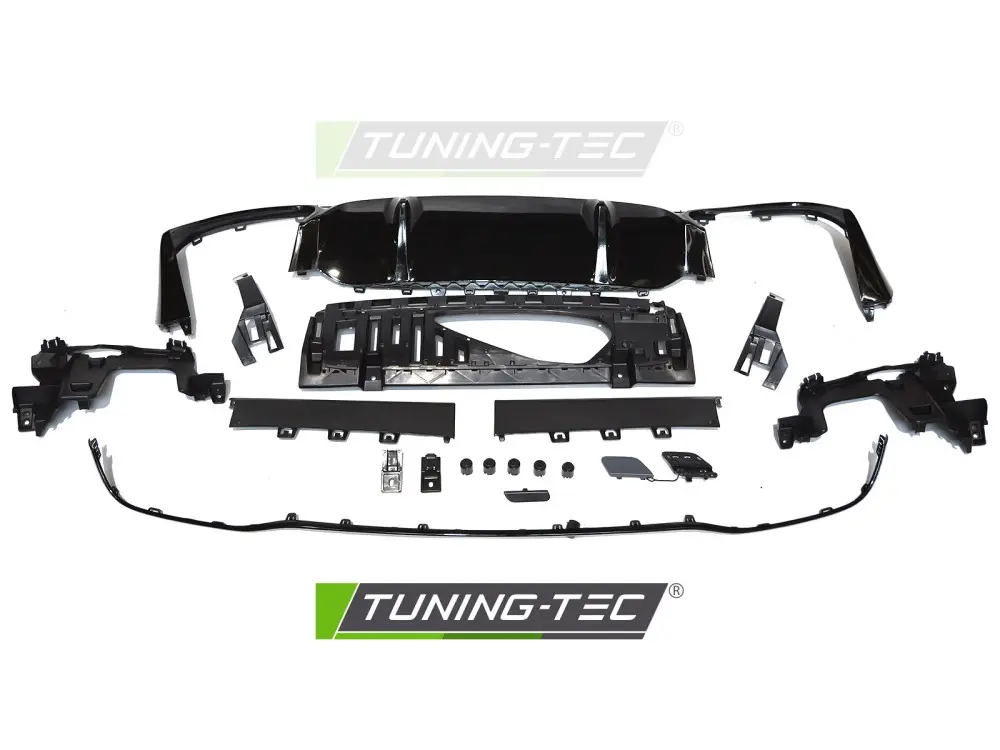 Rear Bumper Mercedes W213 Sedan 20-23 Sport PDC Black – náhľad 5