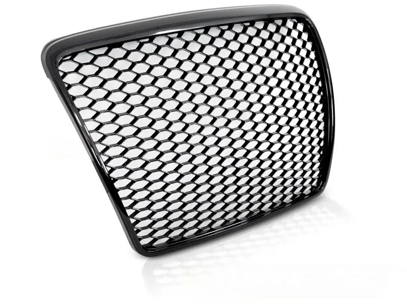 Front Grille Audi A6 C6 09-11 Sport Glossy Black