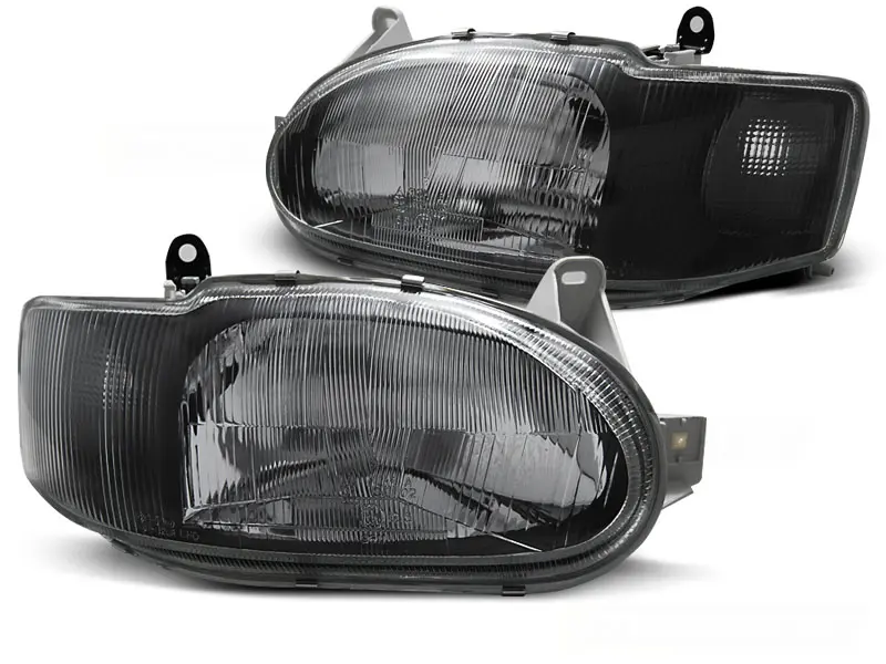 Headlights Ford Escort MK7 95-00 Black