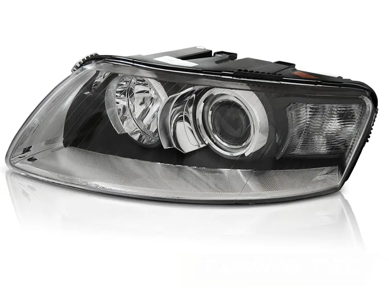 Headlight Audi A6 C6 04-08 Chrome Left (xenon) TYC