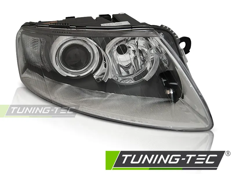 Headlight Xenon Audi A6 C6 04-08 Chrome right TYC – náhľad 2
