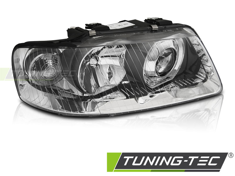 Headlight Audi A3 8L 00-03 Chrome Right – náhľad 2