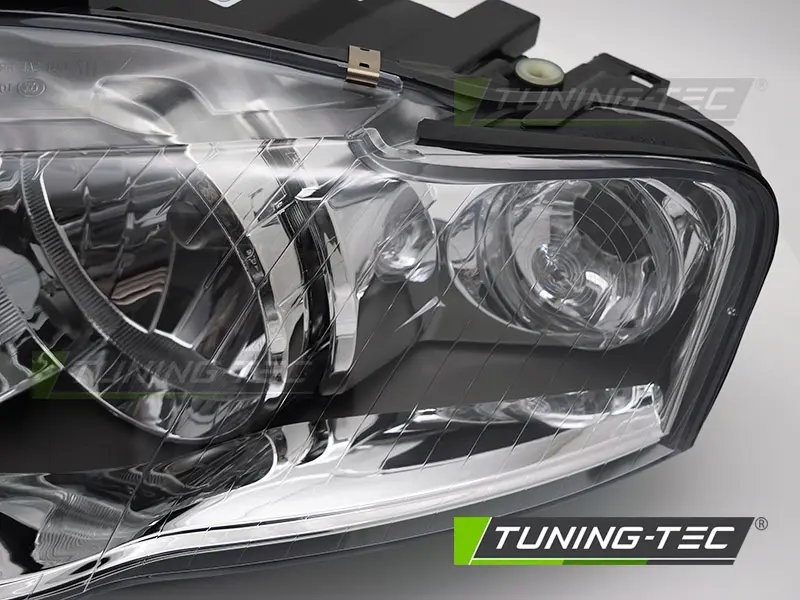 Headlight Audi A4 B7 04-08 Chrome Left – náhľad 2