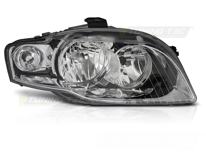 Headlight Audi A4 B7 04-08 Chrome Right TYC