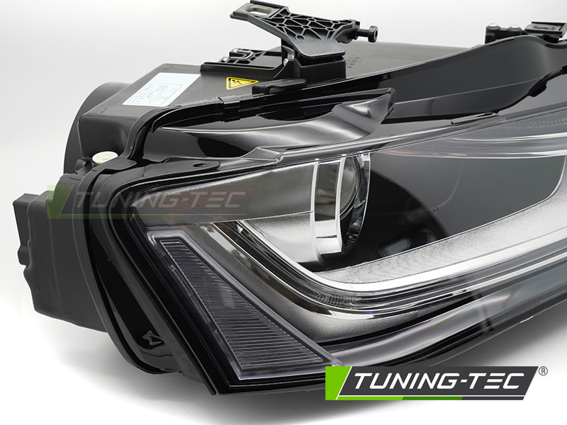 Headlight Xenon Audi A4 B8 12-15 Black Right TYC – náhľad 2