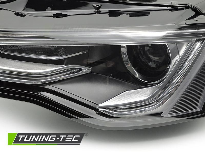 Front Xenon Headlight Audi A5 11-12 Black Left – náhľad 5