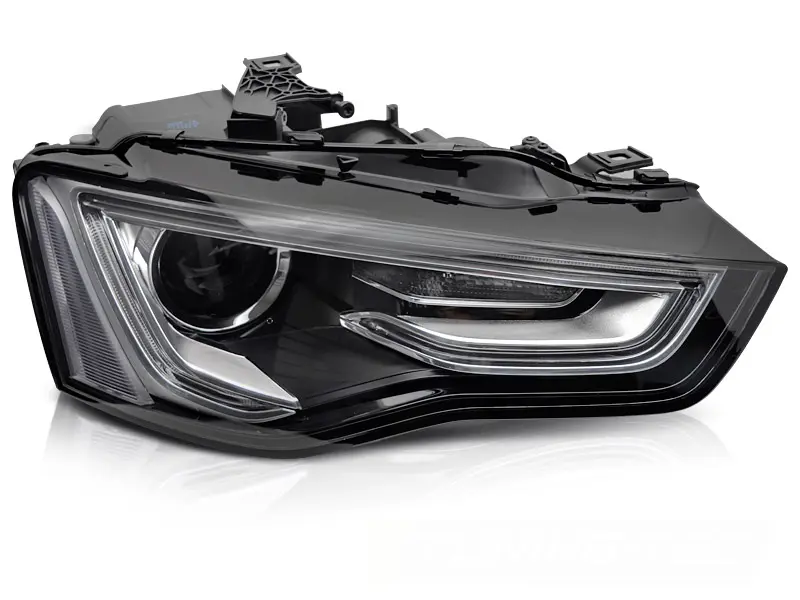 Headlight Xenon Audi A5 11-12 Black Right