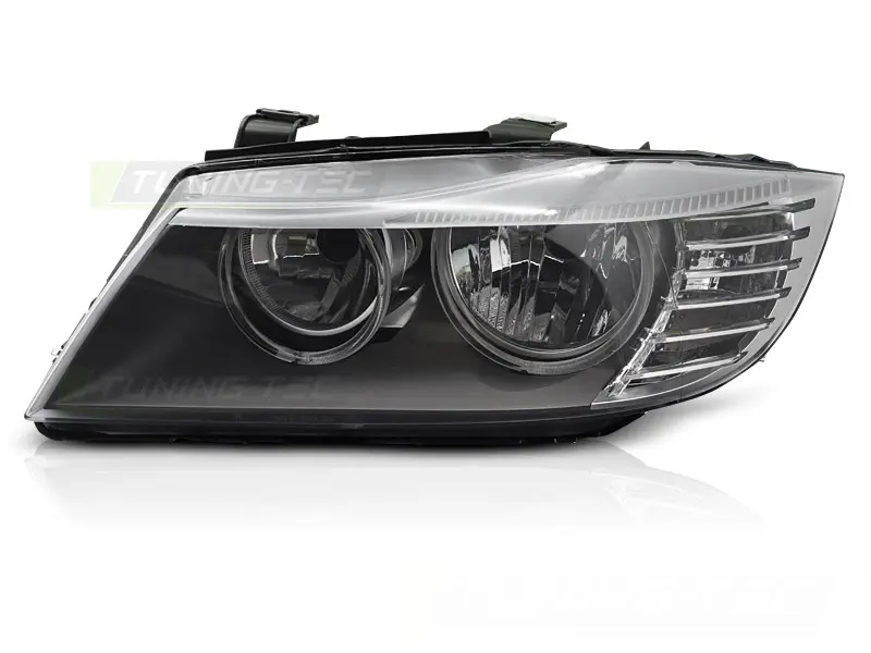 Headlight BMW E90 E91 LCI 09-11 Black Left