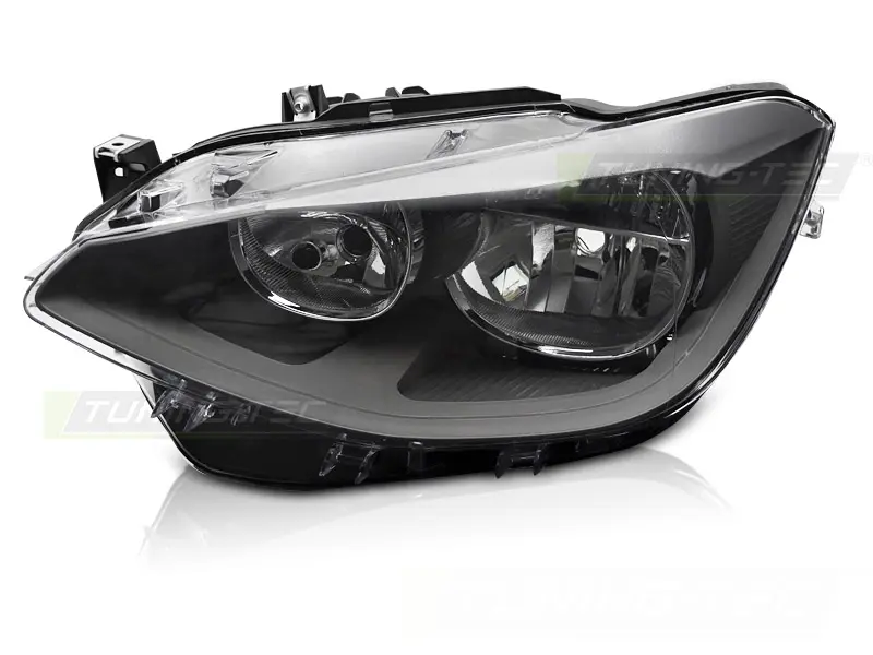 Headlight Black Left BMW F20 F21 11-14