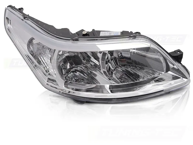 Headlight Citroen C4 08-10 Chrome right TYC