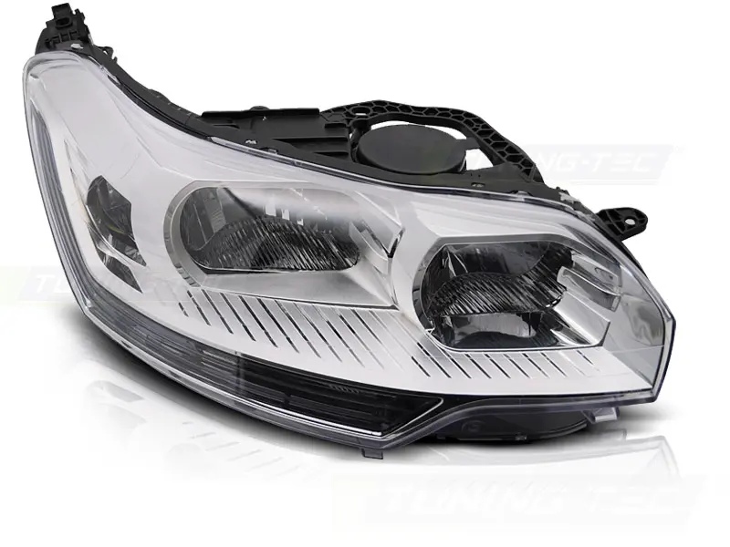 Headlight Citroen C5 08-10 Chrome right TYC
