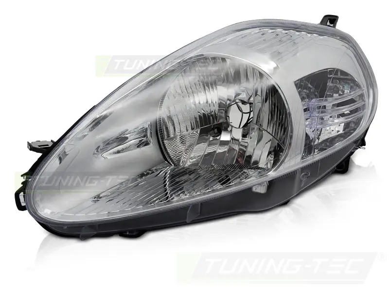 Headlight Fiat Grande Punto 05-08 Chrome Left