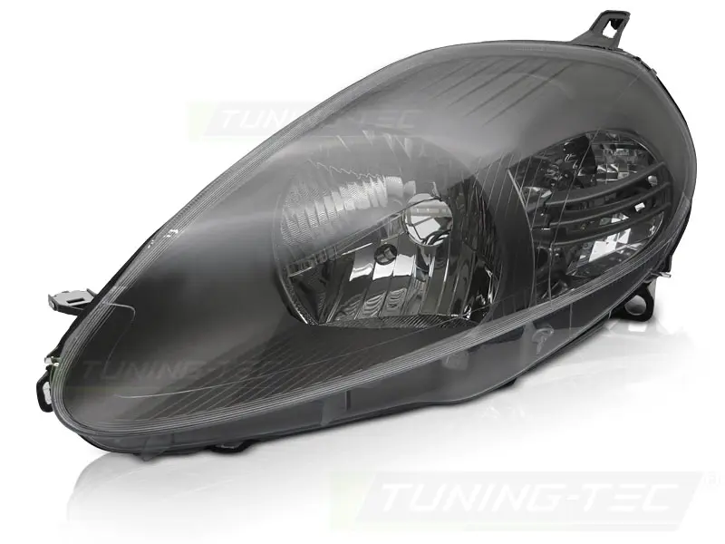Headlight Fiat Grande Punto 05-08 Gray Left