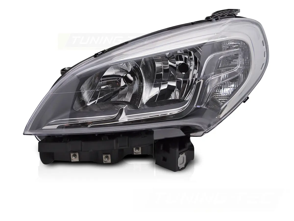 Headlight Left Fiat Doblo 14-22 Chrome TYC