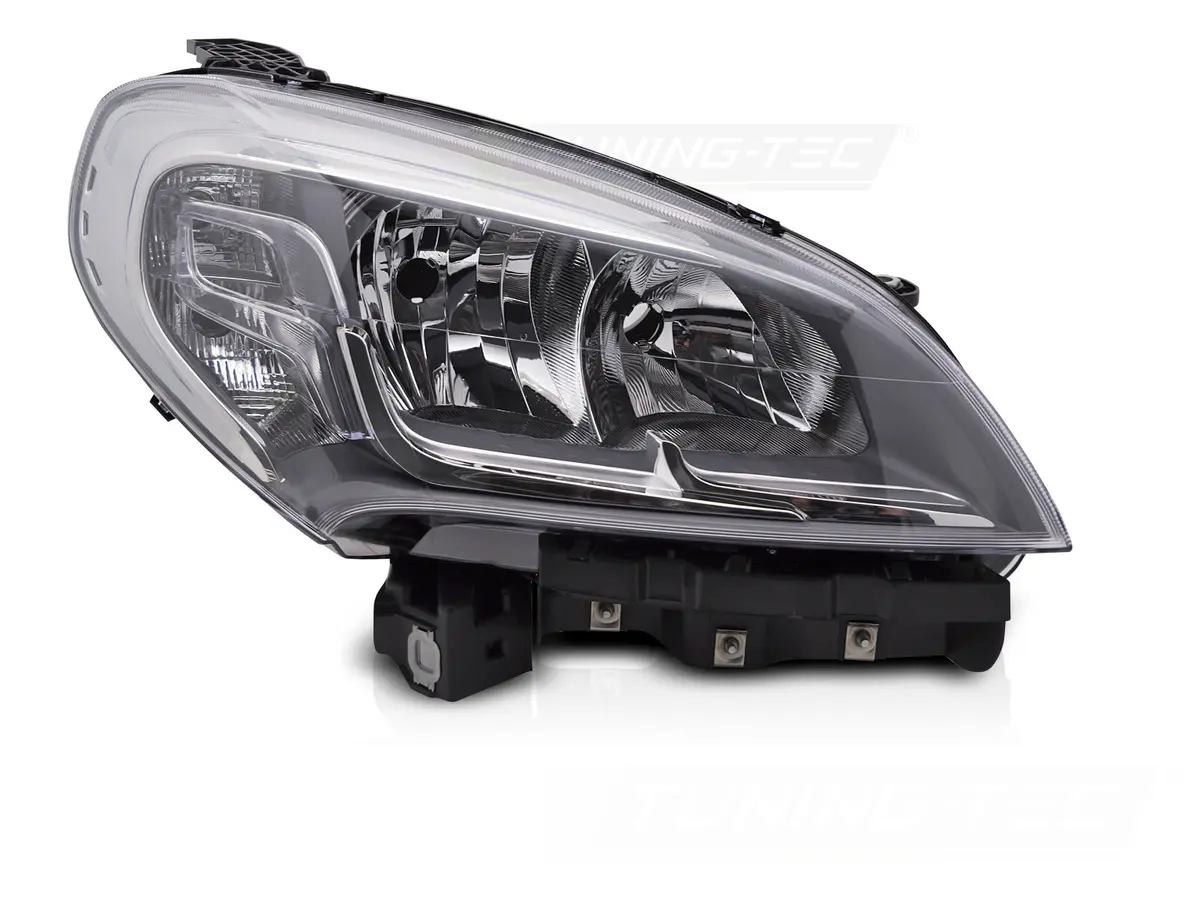 Headlight Fiat Doblo 14-22 Right Chrome TYC