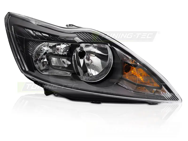 Headlight Ford Focus MK2 08-10 Black Right