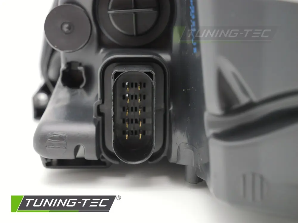 Headlight Ford Focus MK2 08-10 Xenon Black Left TYC – náhľad 3