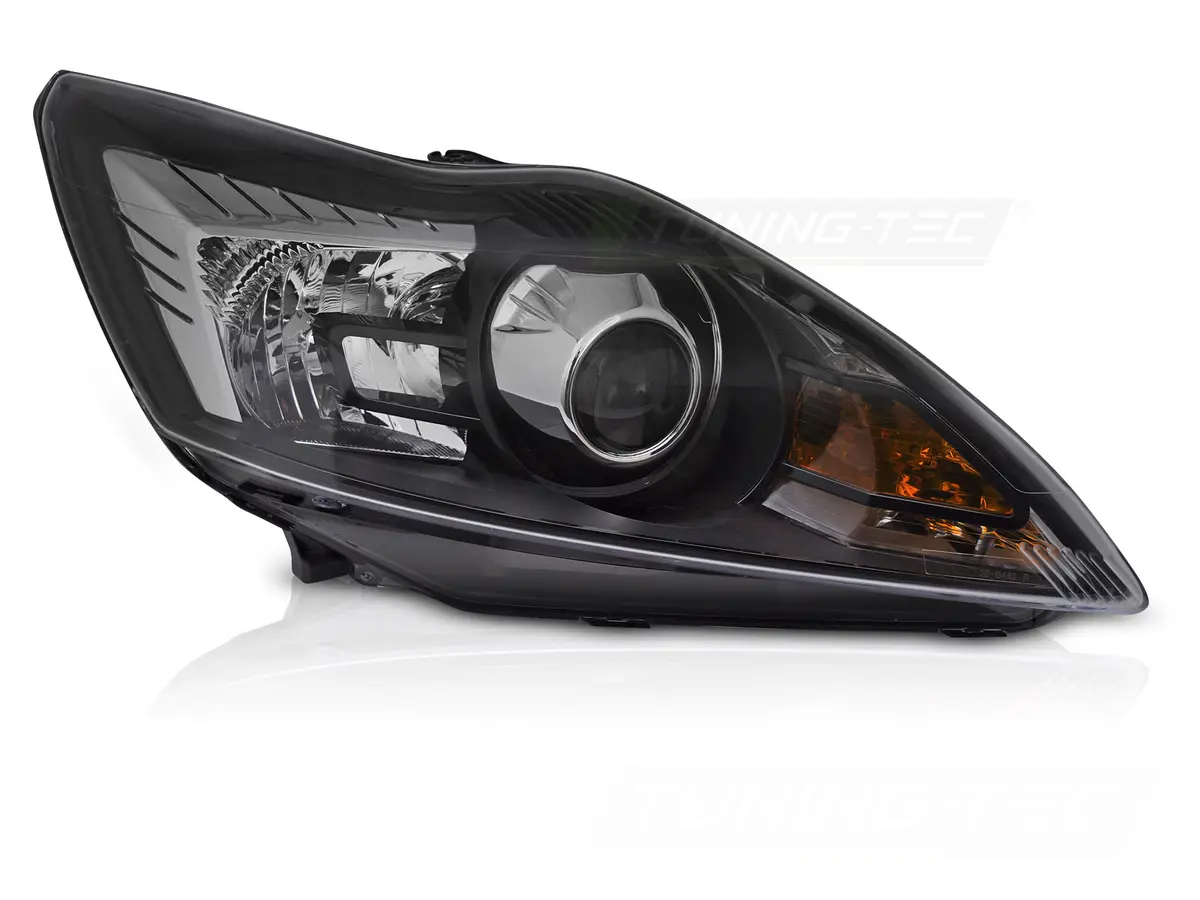 Headlight Ford Focus MK2 08-10 Xenon Black Right