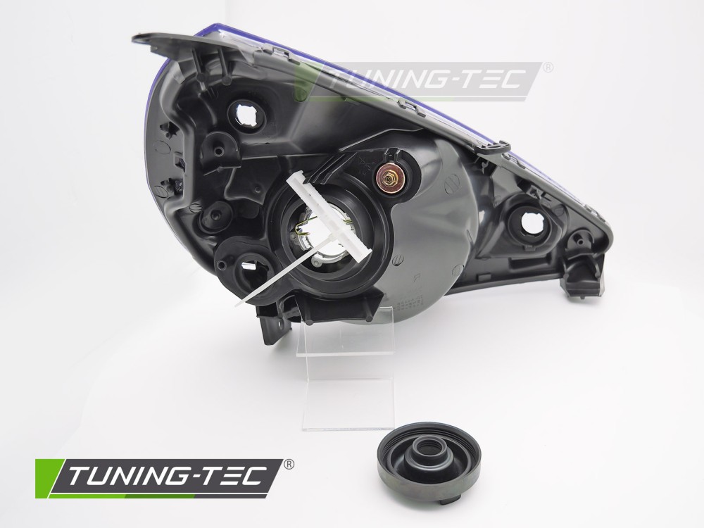 Headlight Left Honda Jazz Fit 02-04 Black TYC – náhľad 2