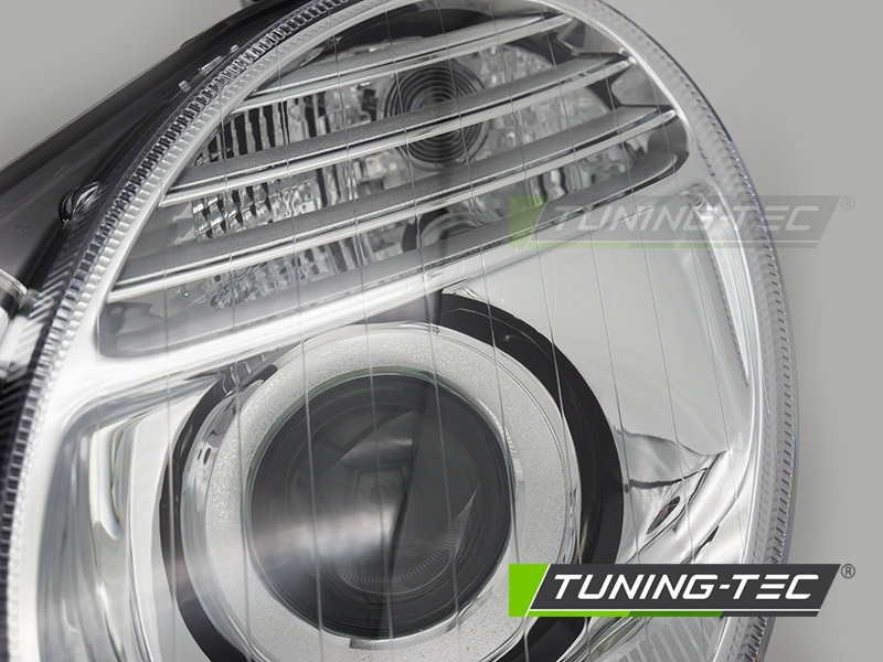 Headlight Mercedes E-Class W211 06-09 Chrome Left TYC – náhľad 2