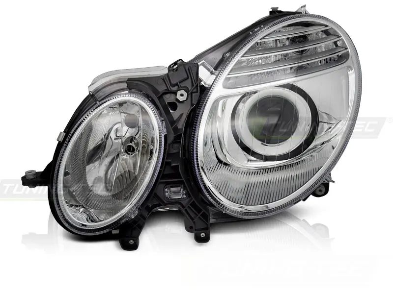 Predné svetlo Mercedes E-Class W211 06-09 Chrome ľavé TYC