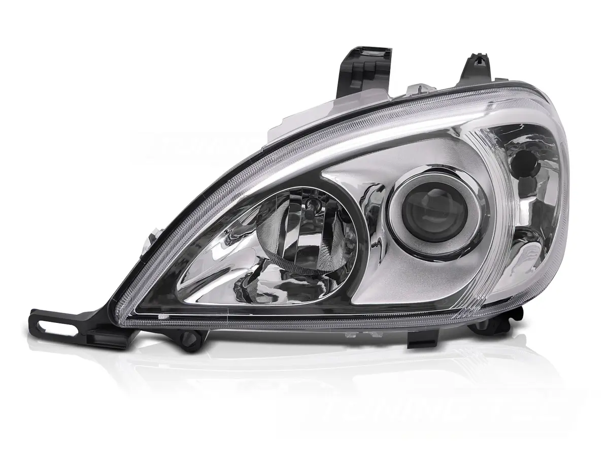 Headlight Mercedes M-Class W163 01-05 Chrome Left