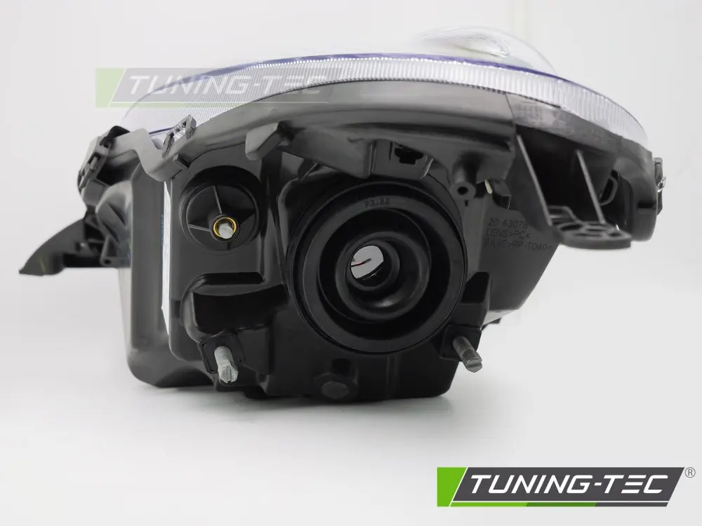 Headlight Nissan Micra K12 03-07 Black Right – náhľad 2