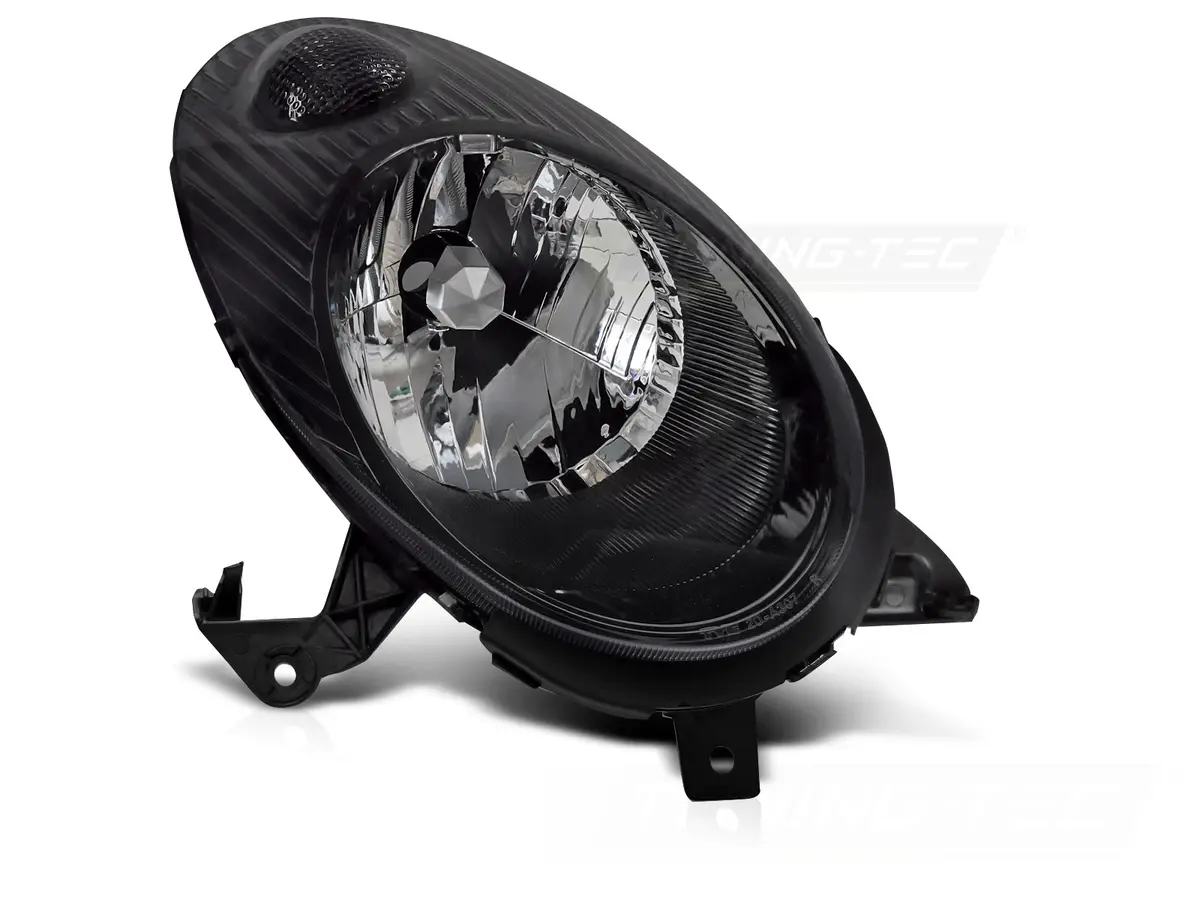 Headlight Nissan Micra K12 03-07 Black Right